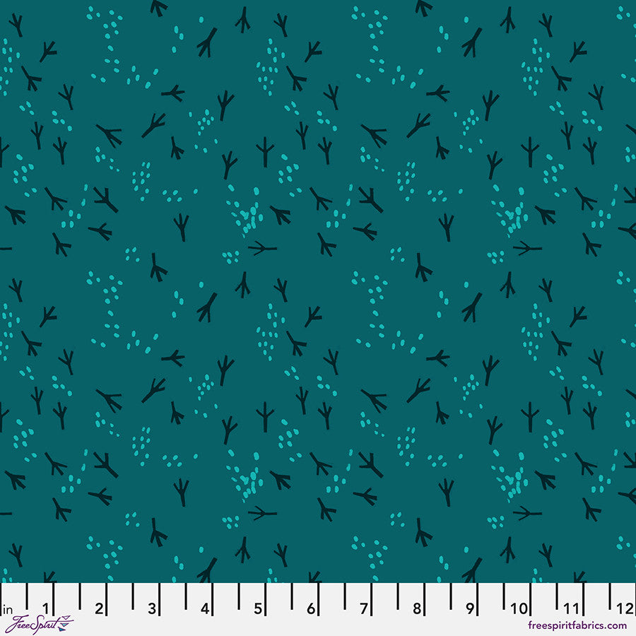 Fancy Feet in Teal | Cori Dantini | What The Birds Said Collection