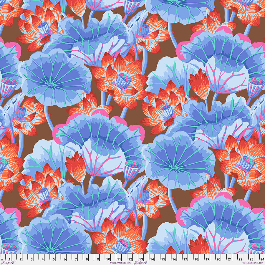 Lake Blossoms in Brown | by Kaffe Fassett |