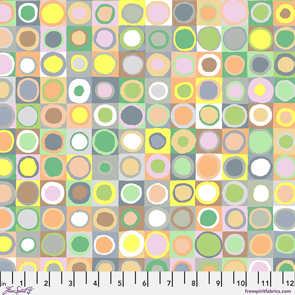 Tiddlywinks - Pastel  || Brandon Mably |  Kaffe Fassett August 2026 Collection
