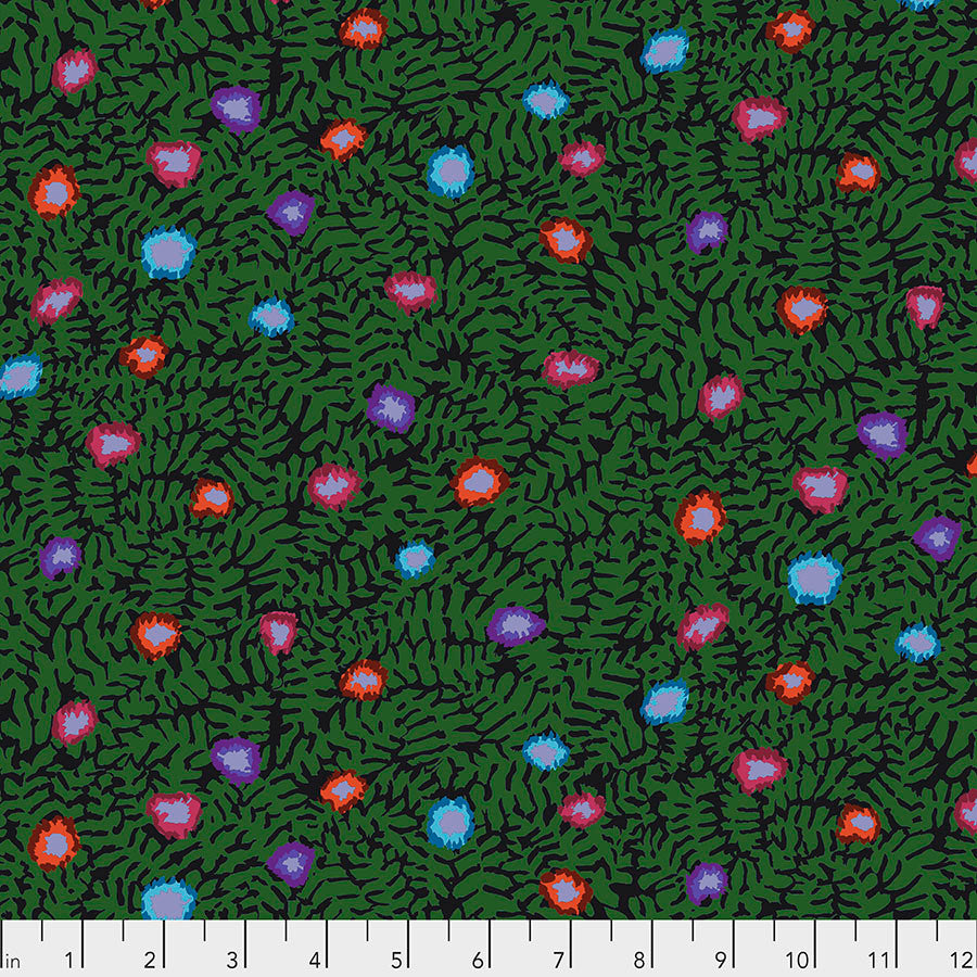 Moss Flower in Dark | Kaffe Fassett | Kaffe Fassett Collective Spring Stash