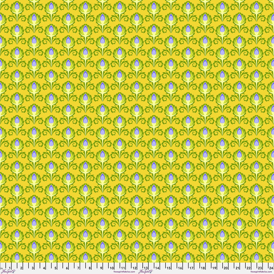 Artichoke in Yellow | Jane Sassaman | Vegetable Patch Collection