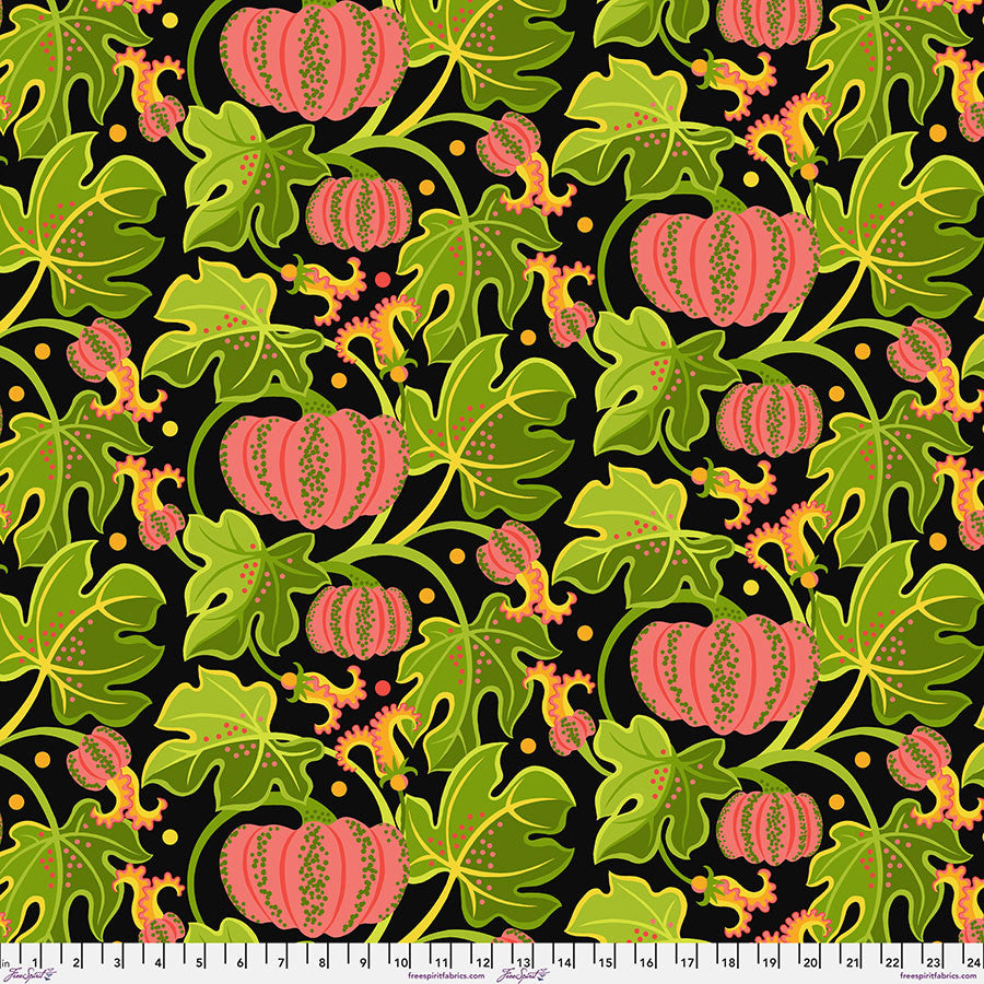 Pumpkin in Pink | Jane Sassaman | Vegetable Patch Collection
