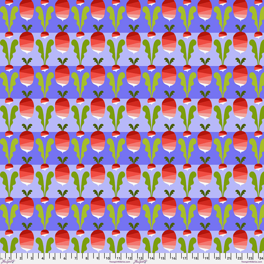 Radish in Red | Jane Sassaman | Vegetable Patch Collection