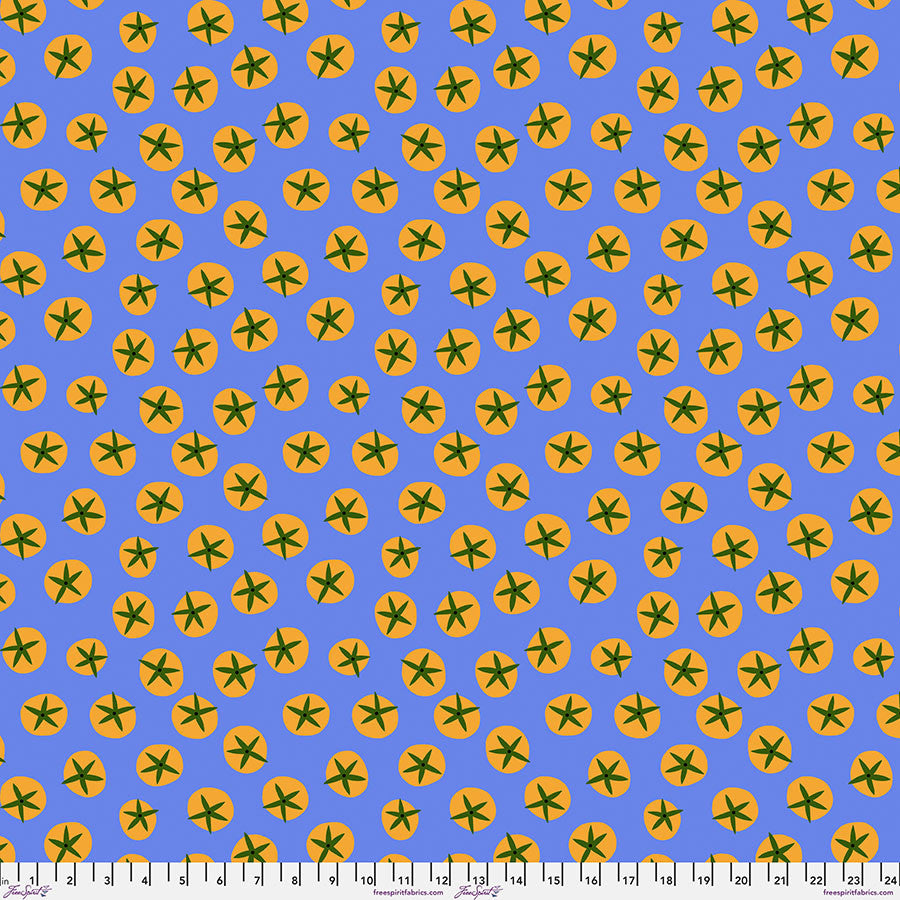 Tomato in Blue | Jane Sassaman | Vegetable Patch Collection