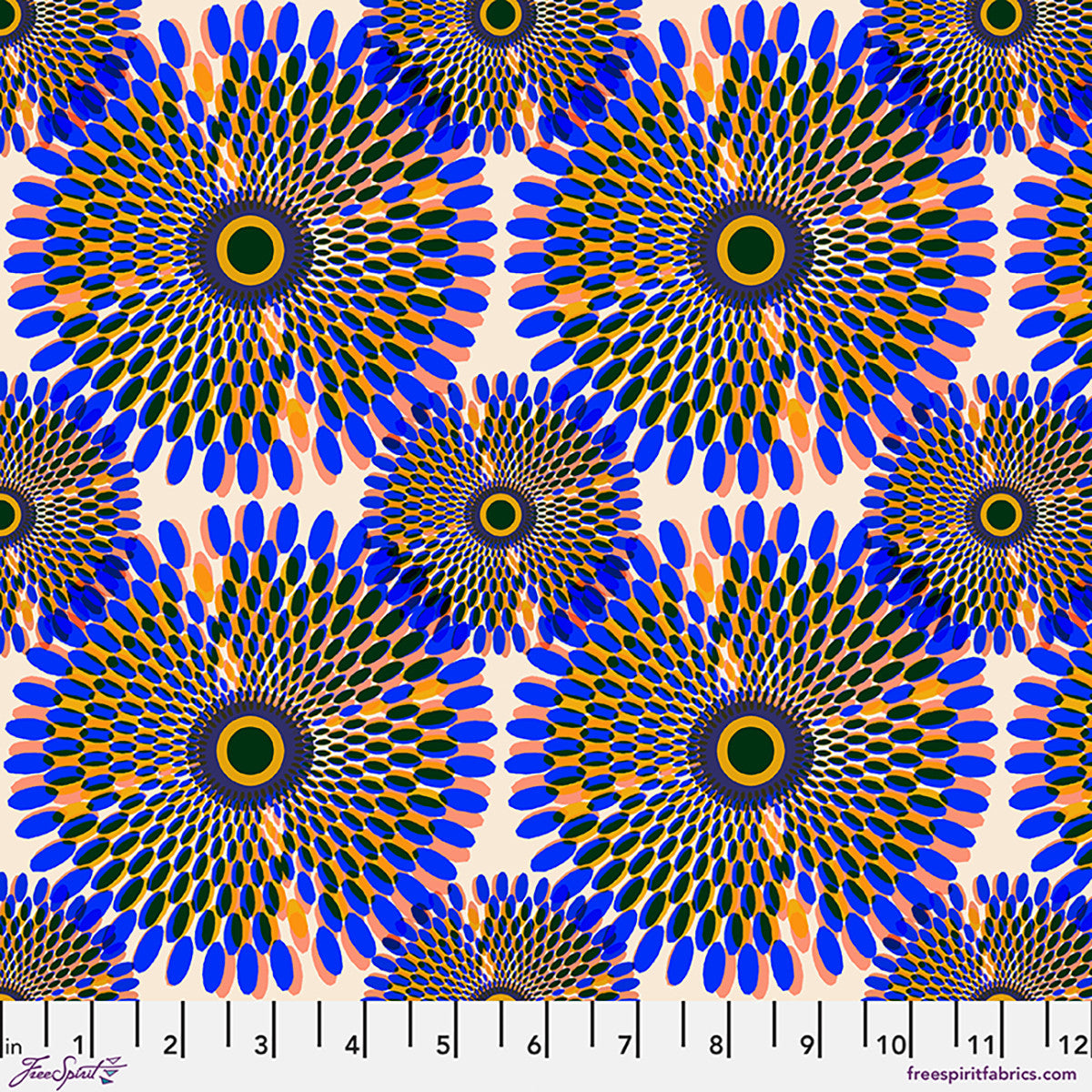 Feathered Halo in Cobalt || by Kitty McCall | Echoes in Colour | PRE-ORDER FOR SEPT 2026