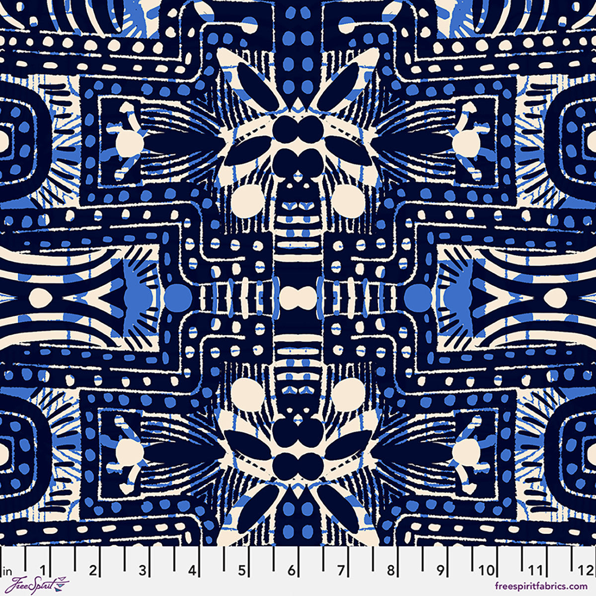Indigo Labyrinth in Midnight || by Kitty McCall | Echoes in Colour | PRE-ORDER FOR SEPT 2026