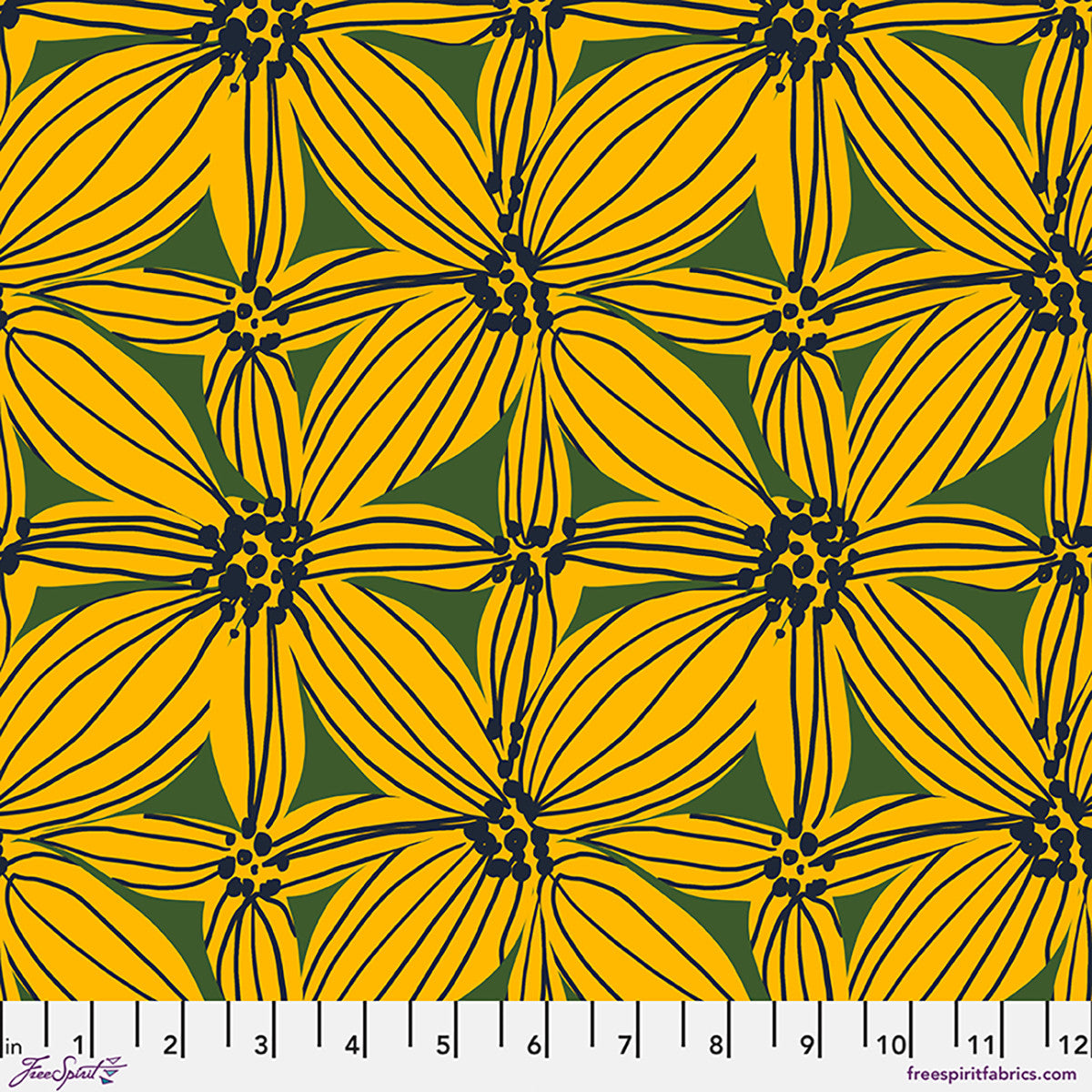 Sunburst Blossoms in Golden || by Kitty McCall | Echoes in Colour | PRE-ORDER FOR SEPT 2026