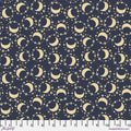 Floral Moons in Navy | by Mia Charro | Cute Forest Collection