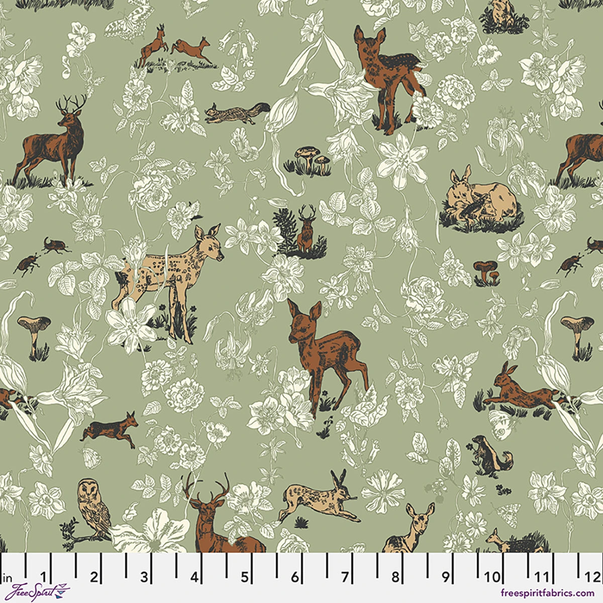 Bambi and Flowers - Mint || Nathalie Letè | Last Fall in Japan