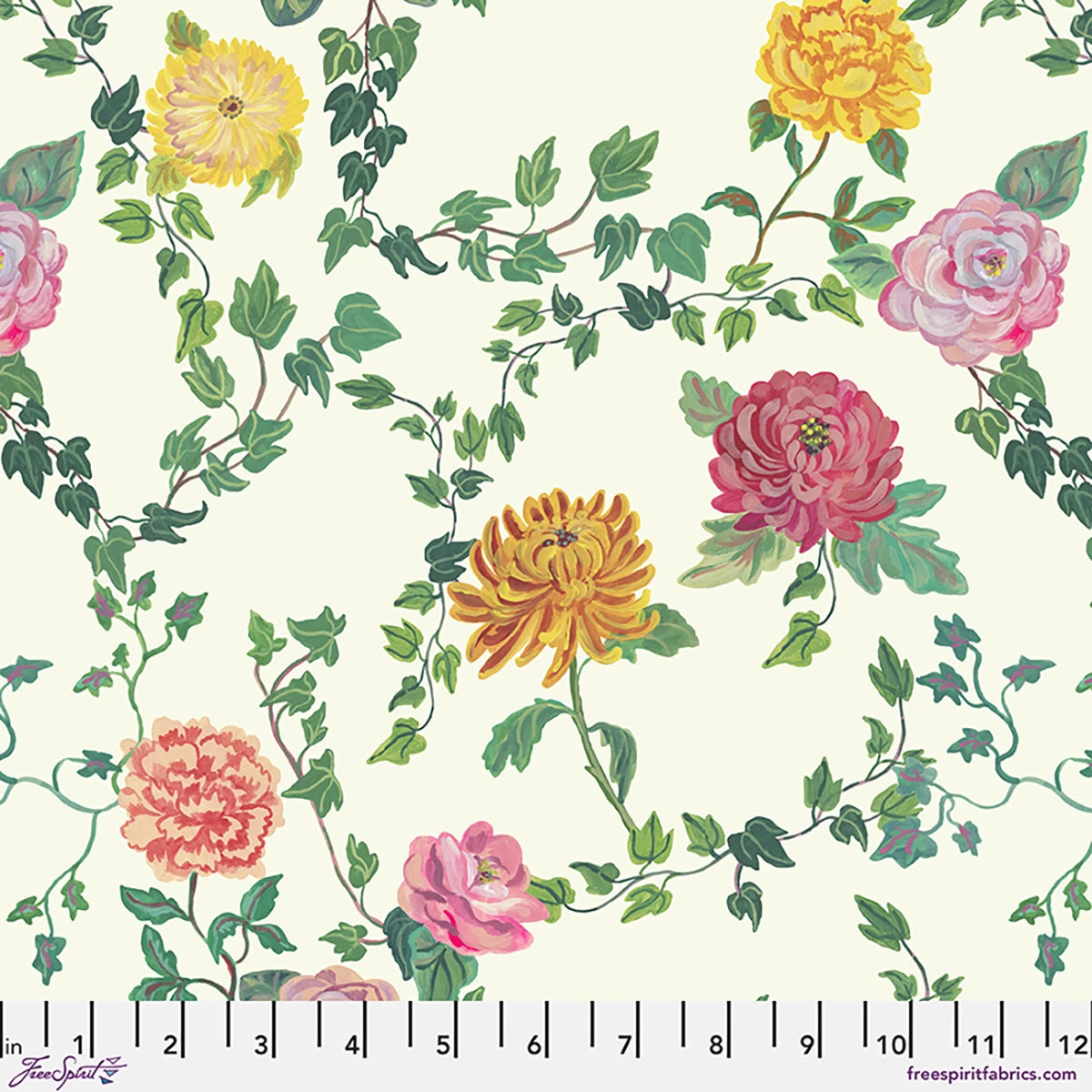 Ivy and Flowers - Cream || Nathalie Letè | Last Fall in Japan