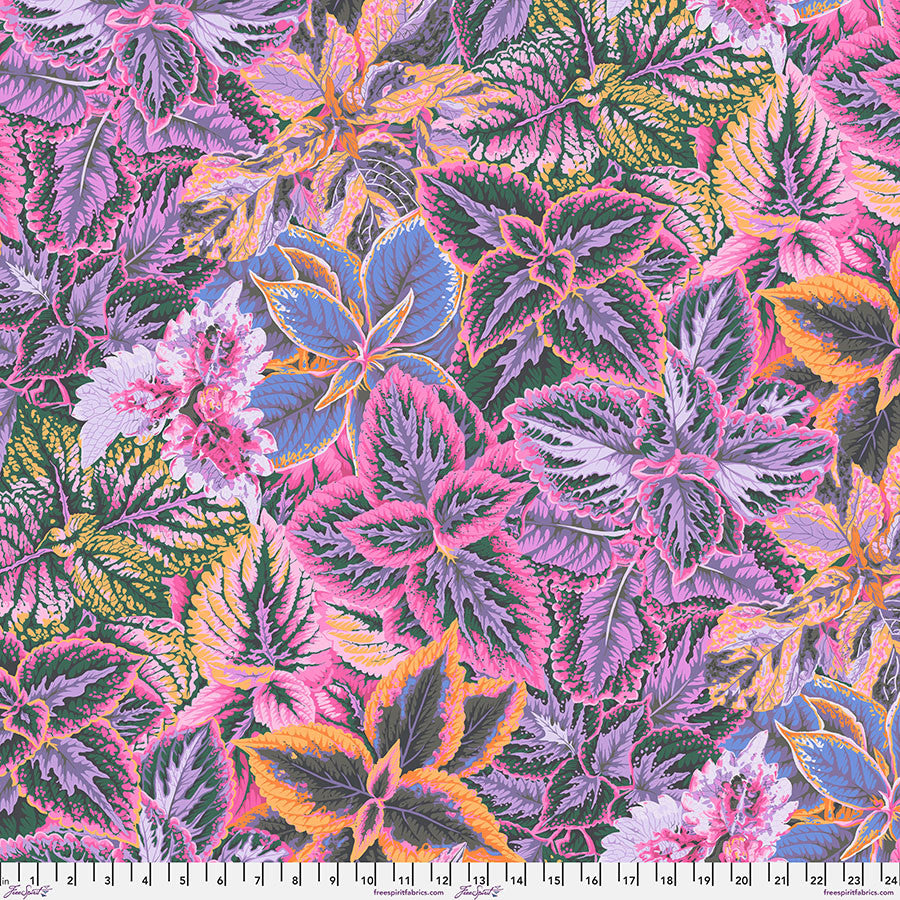 Bold Leaves - Pink | August 2025