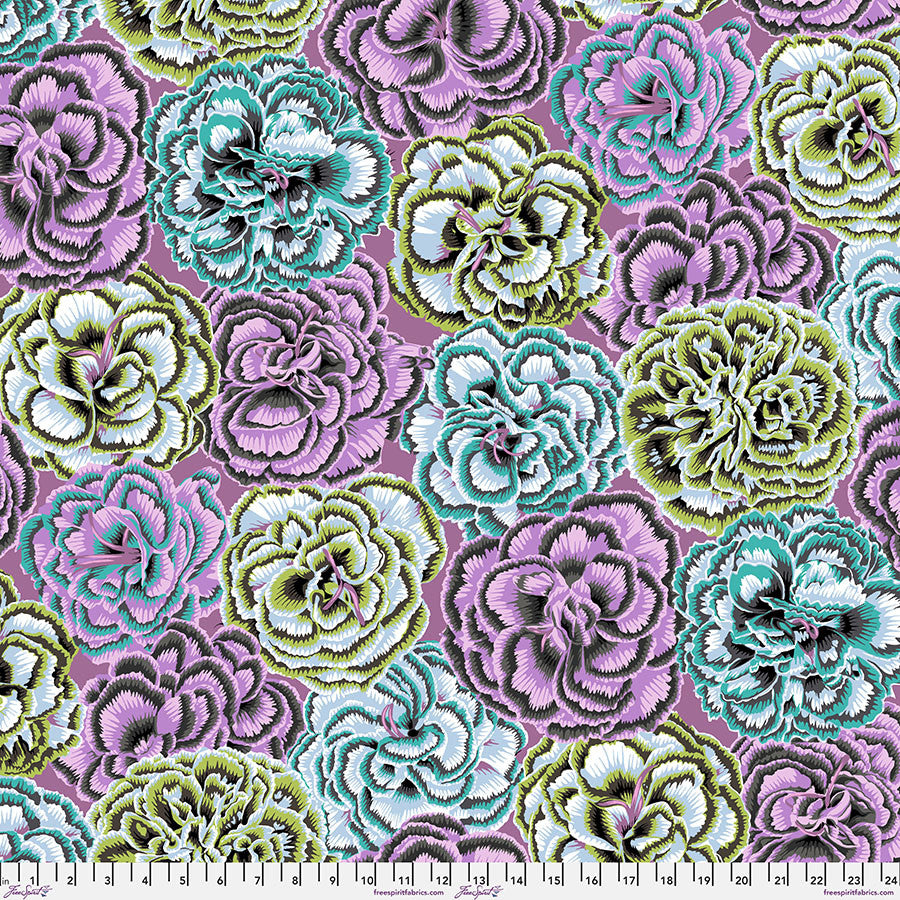 Picotee Carnations in Contrast | by Kaffe Fassett |