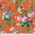 Jardin - Orange  || Brandon Mably |  Kaffe Fassett August 2026 Collection