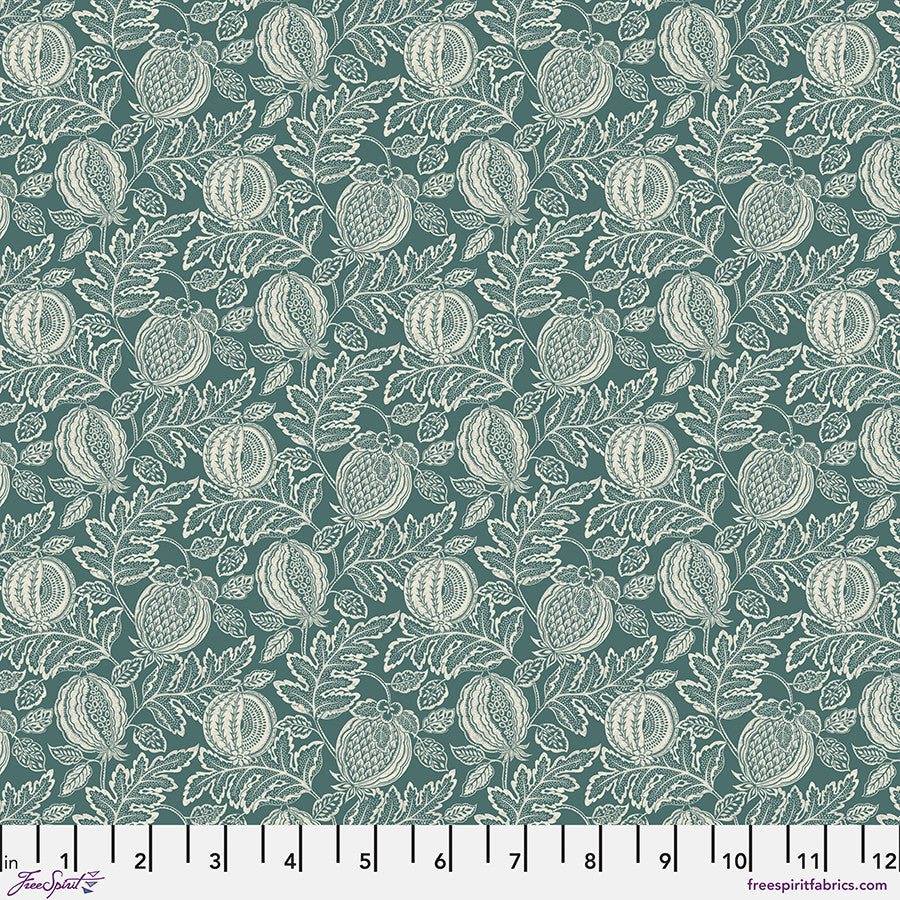 Tonal Cantaloupe in Teal | by Sanderson | Caspian