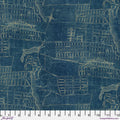 Blue Map in Blue || by Tim Holtz | Palette Curated