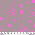 Neon Fairy Flakes in Mystic | by Tula Pink | Neon True Colors