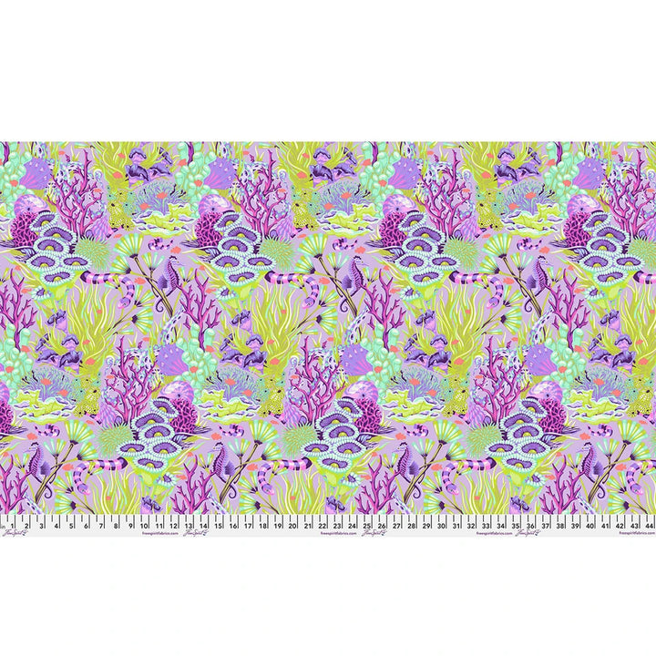 Ultraviolet | Reef What You Sew | Tula Pink | Floral Reef
