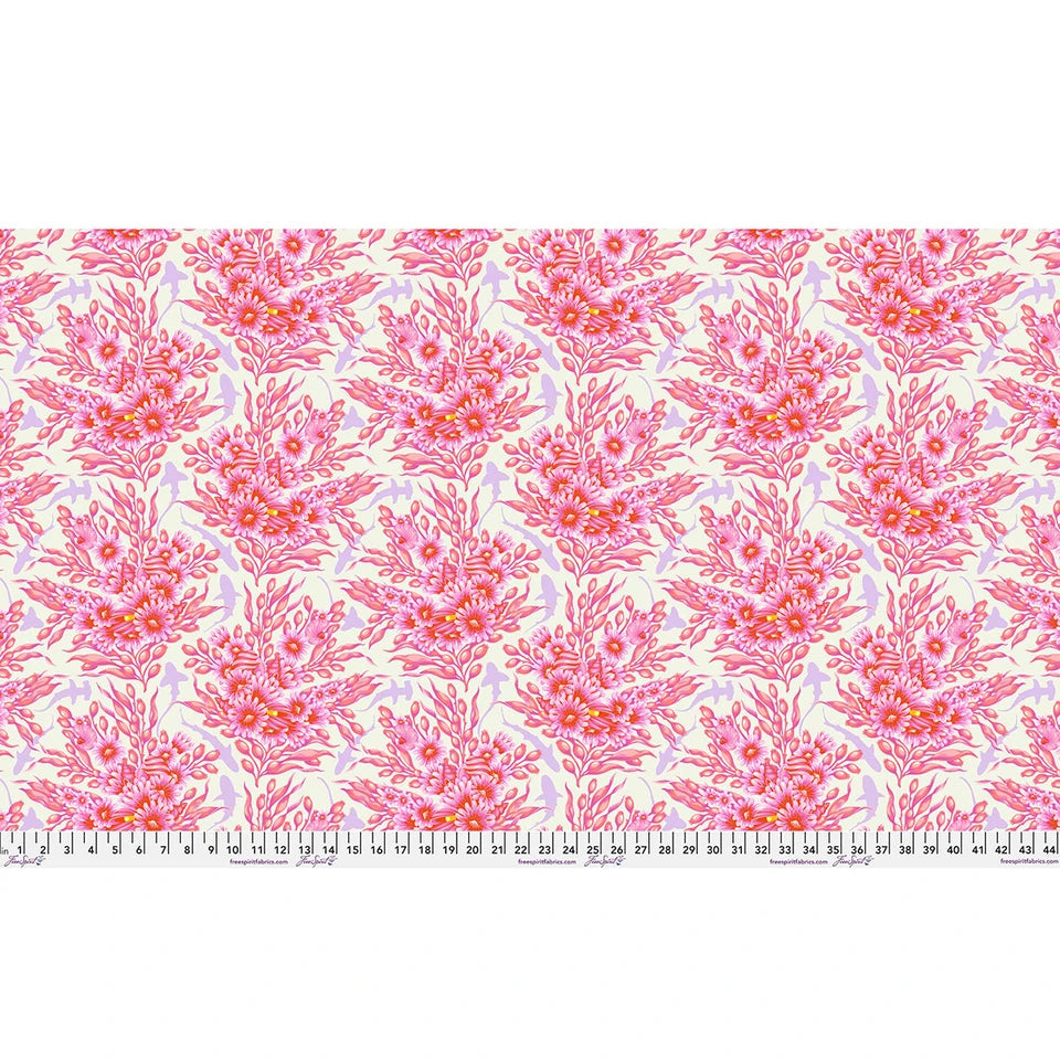 Delphine | Shadow Sharks | Tula Pink | Floral Reef