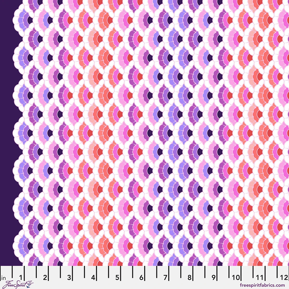 Ultraviolet | Aquatic Lace | Tula Pink | Floral Reef