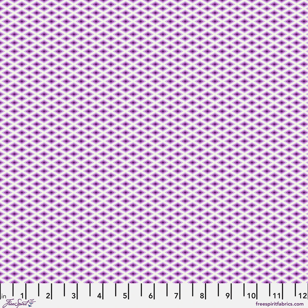 Ultraviolet  | Lighthouse Windows| Tula Pink | Floral Reef