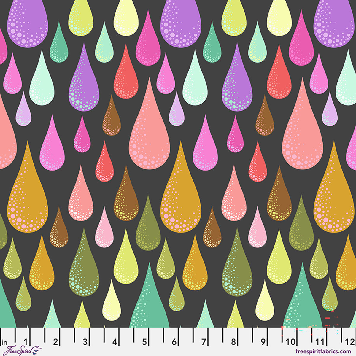 Dew Drops - Licorice by Tula Pink | Prince Charming Déjà Vu