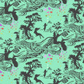 Turtle Bay in Sweet Mint by Tula Pink | Prince Charming Déjà Vu