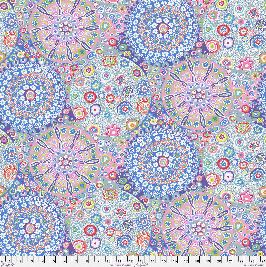 Millefiore in Pastel |  Backing Fabric | by Kaffe Fassett | February 2025