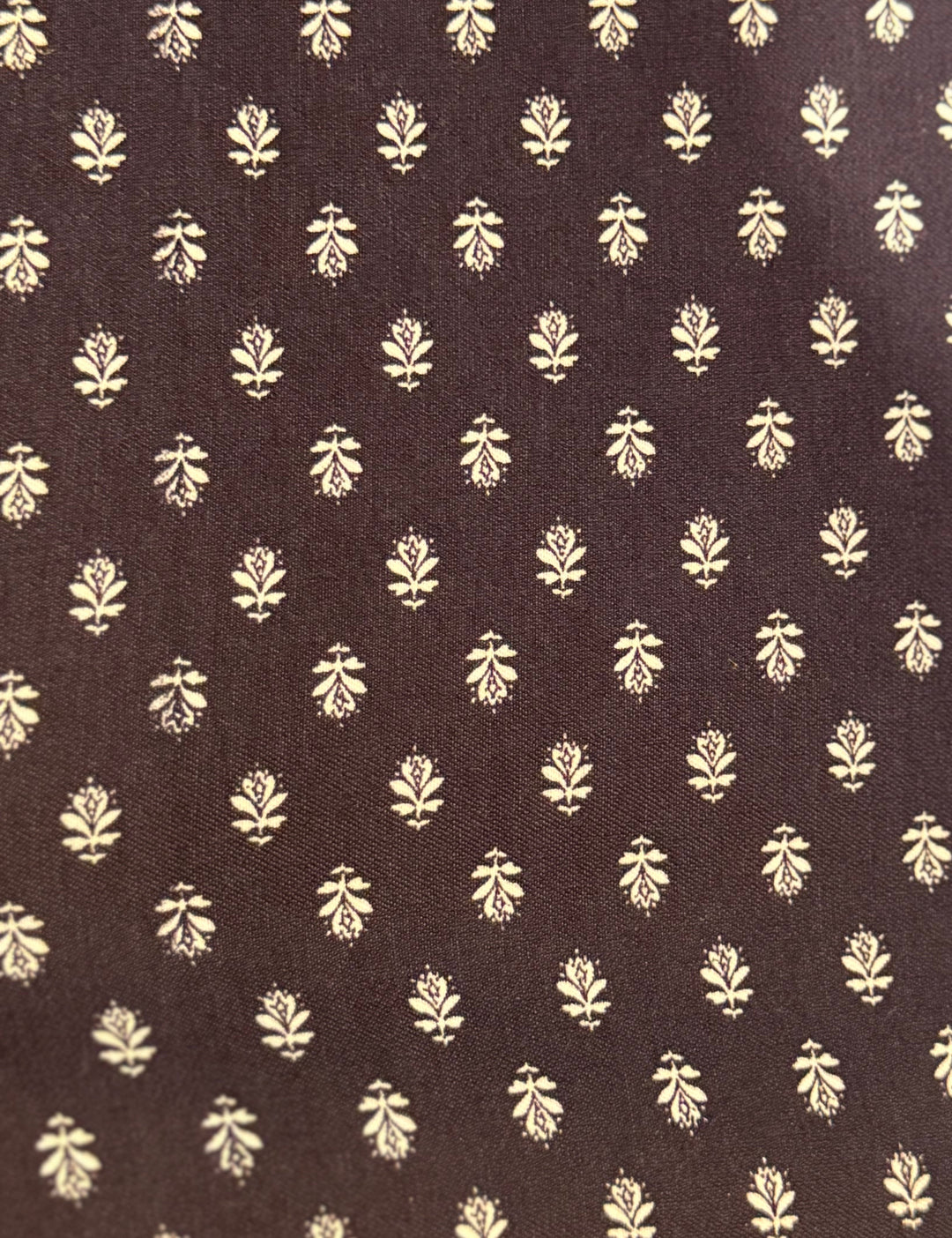 Rayon with Spandex Fabric - Black with White Flower Drawing