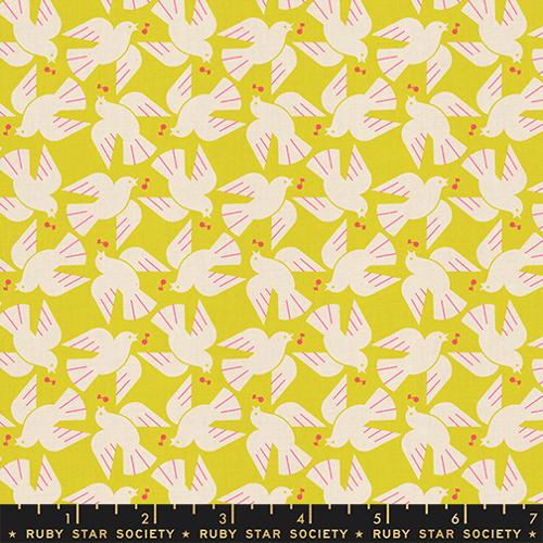 Lofi Linens Citron RS1131 19CL, Ruby Star Society, By Rashida Coleman Hale