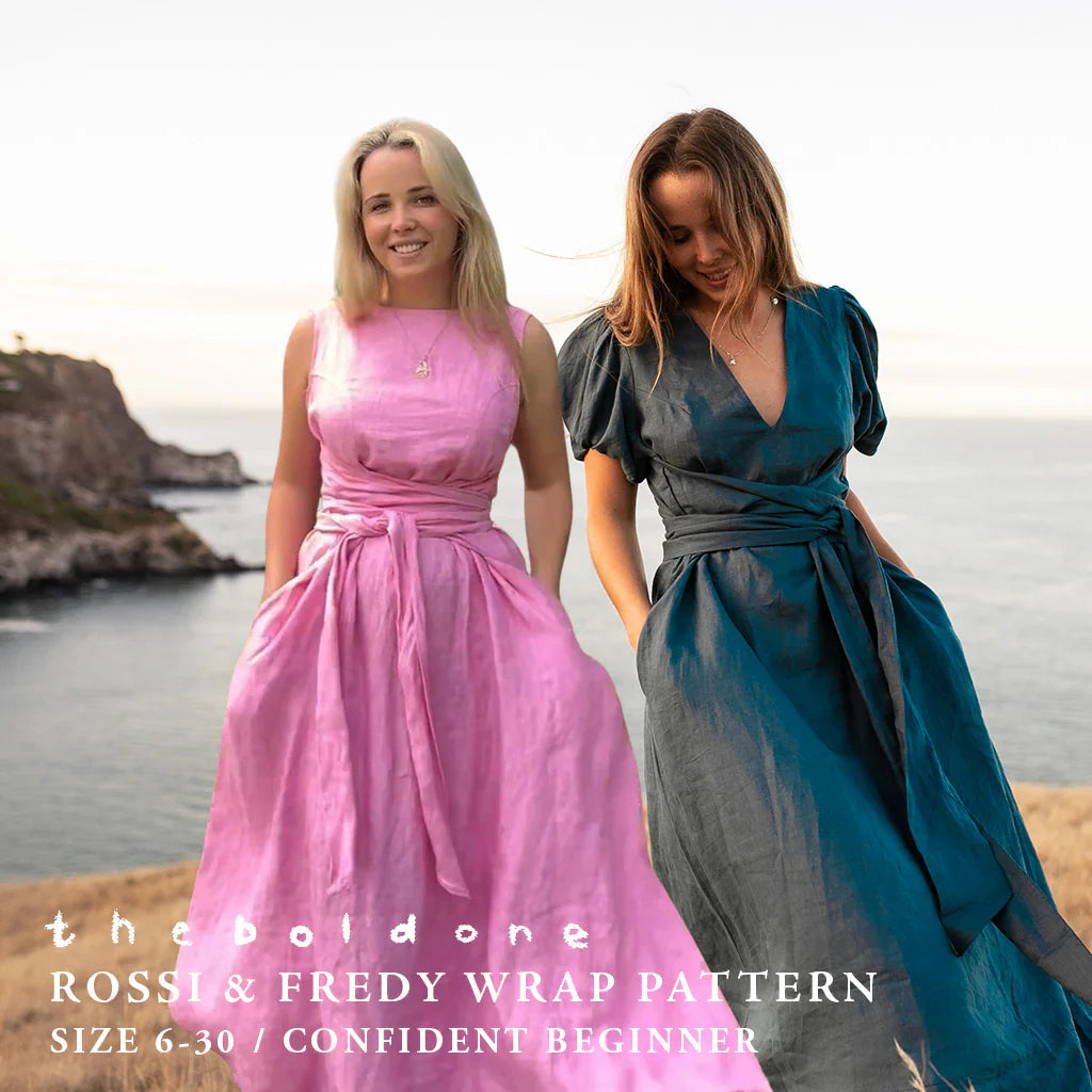The Bold One Wrap Dress | Sunday, July 19th & Sunday, July 26th from 12-4 PM