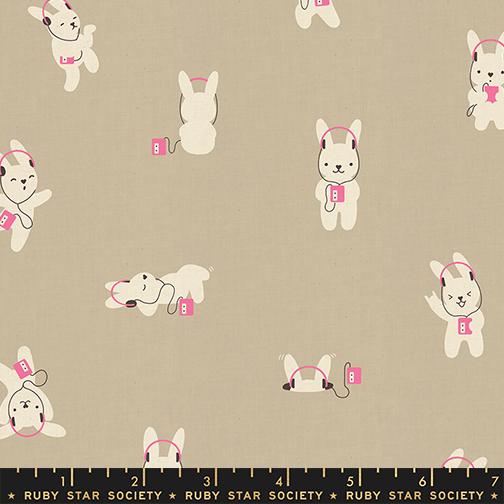 Lofi Linens-Khaki RS1129 15CL, by Rashida Coleman Hale, Ruby Star Society