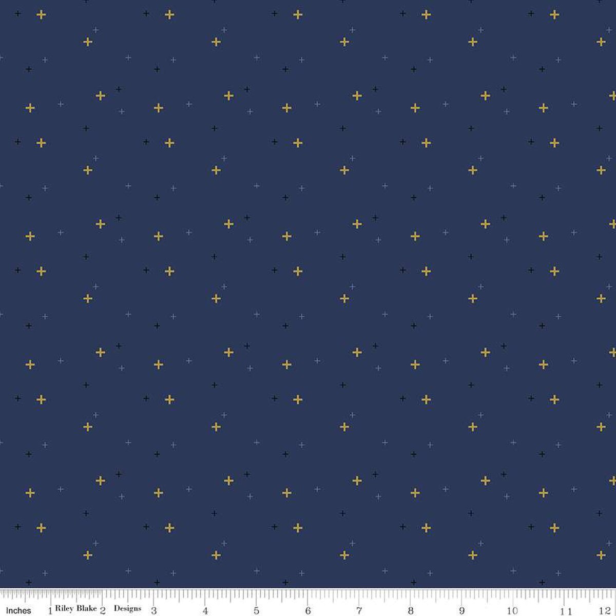 Sparkler Navy Sparkle | Riley Blake Designs