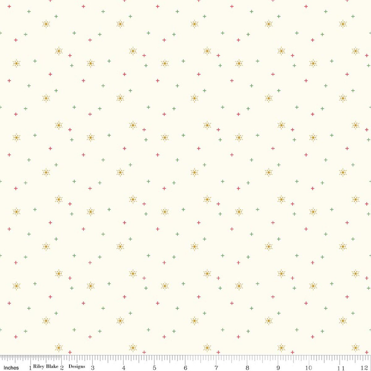 Sparkler in Snowflake Cotton | Riley Blake Designs