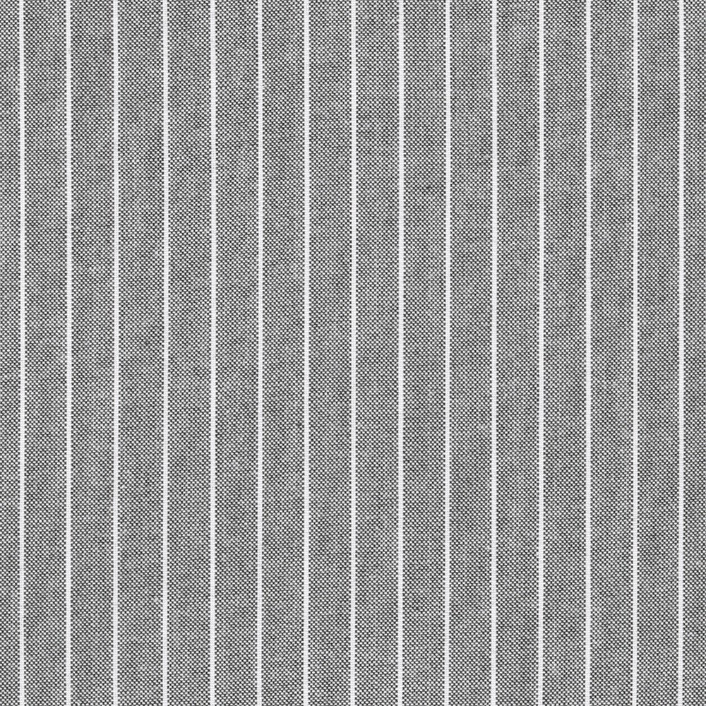 Black in Milano Chambray Stripe | Cotton