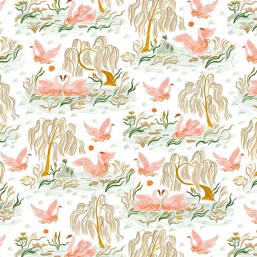 Swanlake in White | Rae Ritchie | Dear Stella | Swan Song Collection
