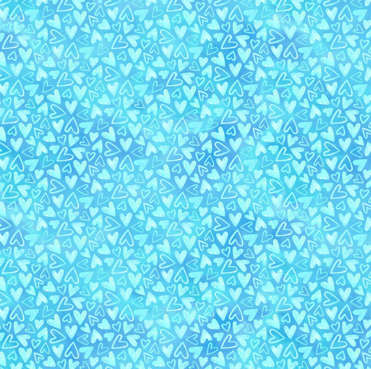 Sparkle Magic Blue Hearts | Deborah Edwards | Sparkle Magic