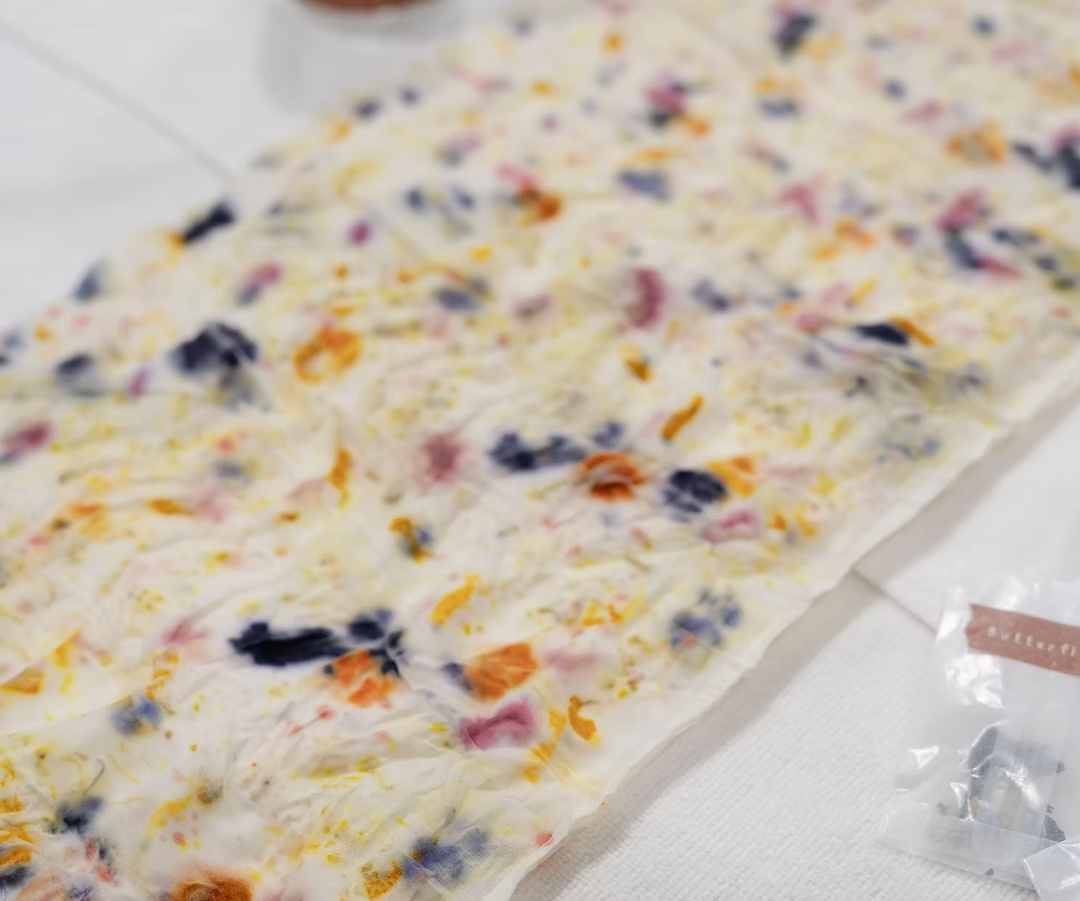 Natural dyeing/collage class  | Sunday, July 12th 12-4 PM