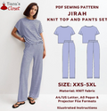 SOLD OUT Knit Pajama Sewing Class | Advanced Beginner  | Saturday, July 18th 12-4 PM