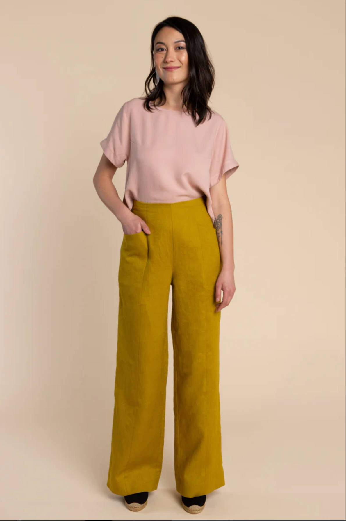 Pietra Pants & Shorts; Shorts Sewing Class | Advanced Beginner | Wednesday, October 14 & 21. 12-4 PM