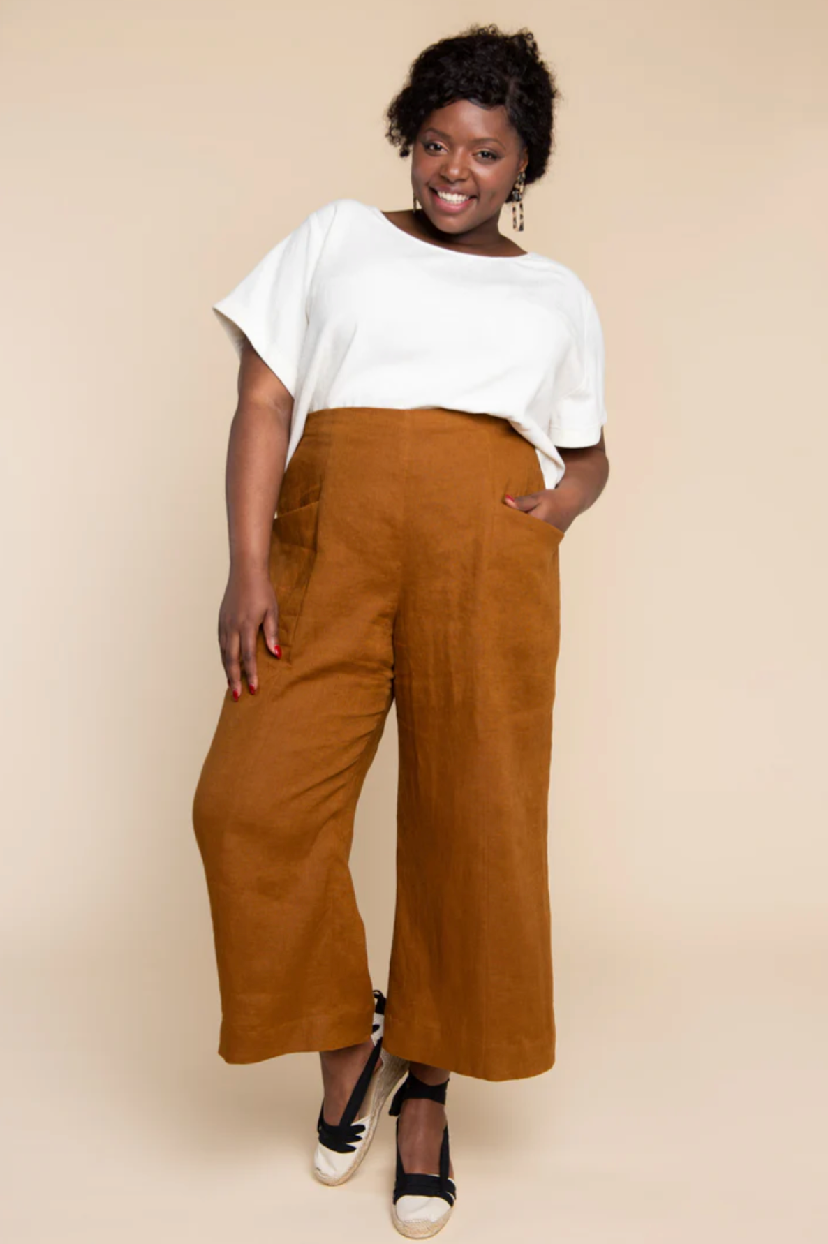 Pietra Pants & Shorts; Shorts Sewing Class | Advanced Beginner | Wednesday, October 14 & 21. 12-4 PM