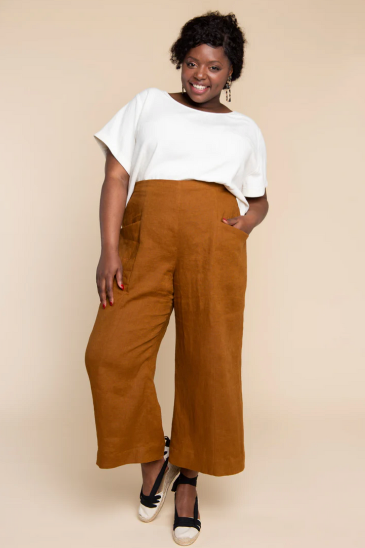 Pietra Pants & Shorts; Shorts Sewing Class | Advanced Beginner | Saturday, August 15. 12-4 PM