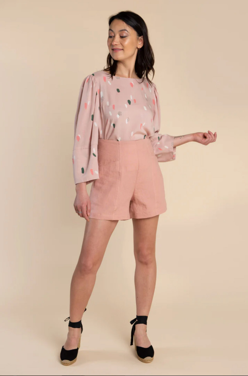 Pietra Pants & Shorts; Shorts Sewing Class | Advanced Beginner | Wednesday, October 14 & 21. 12-4 PM