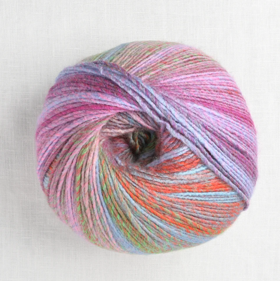 SIRDAR JEWELSPUN ARAN, 200G SELF STRIPING YARN