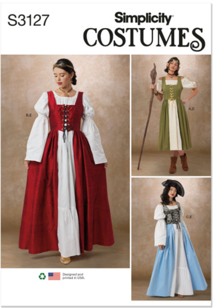 Sew Your Own Costume Dress |Wednesdays, Sept 16th, 23, and 30th | 4:00 PM-8:00 PM