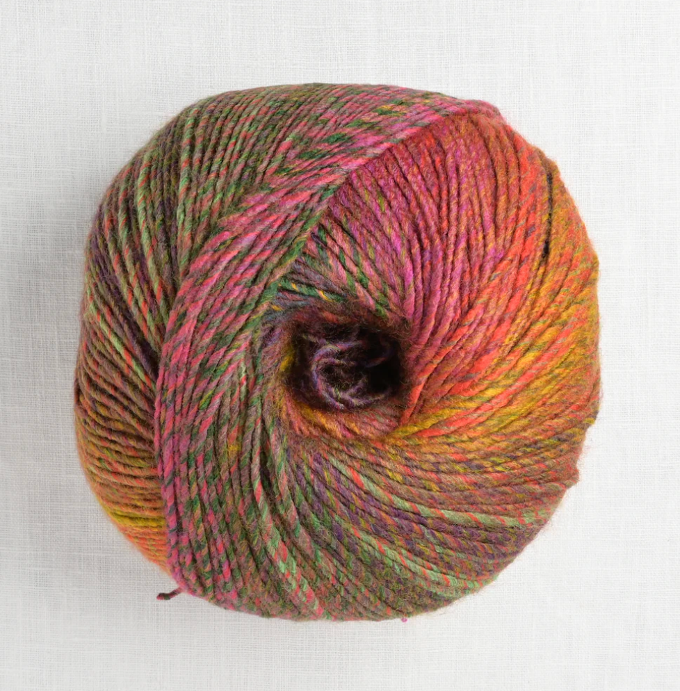 SIRDAR JEWELSPUN ARAN, 200G SELF STRIPING YARN