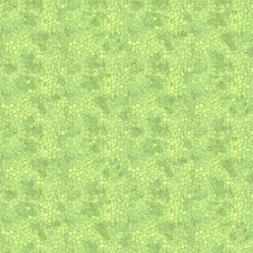 PACKED TILES in Green  | Jubilant Collection | Timeless Treasures