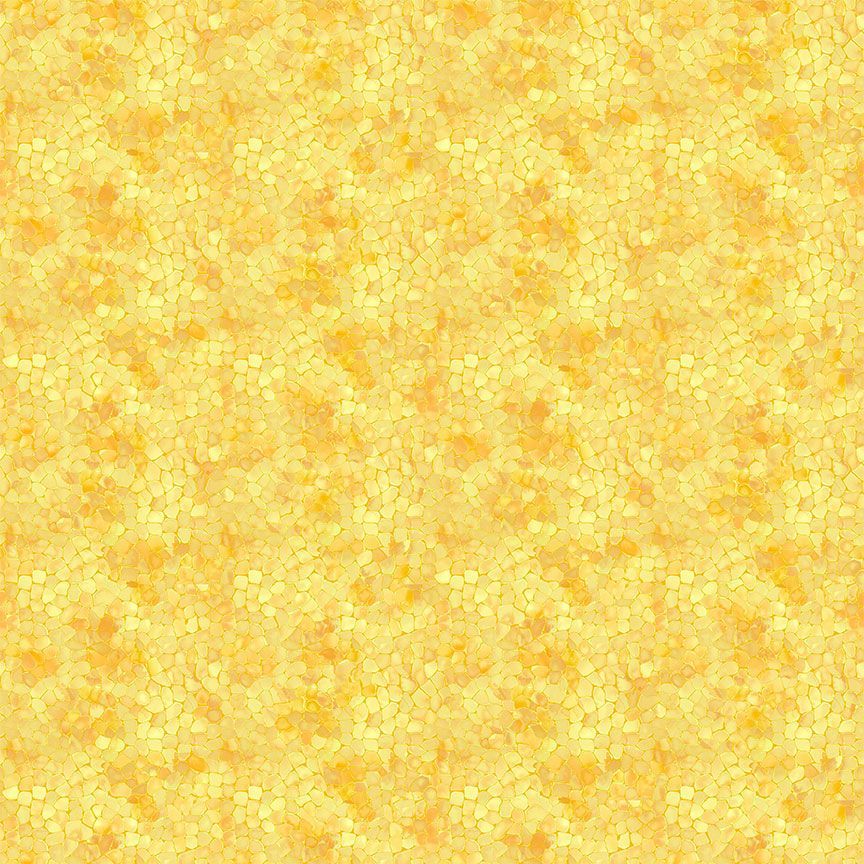 PACKED TILES in Yellow  | Jubilant Collection | Timeless Treasures