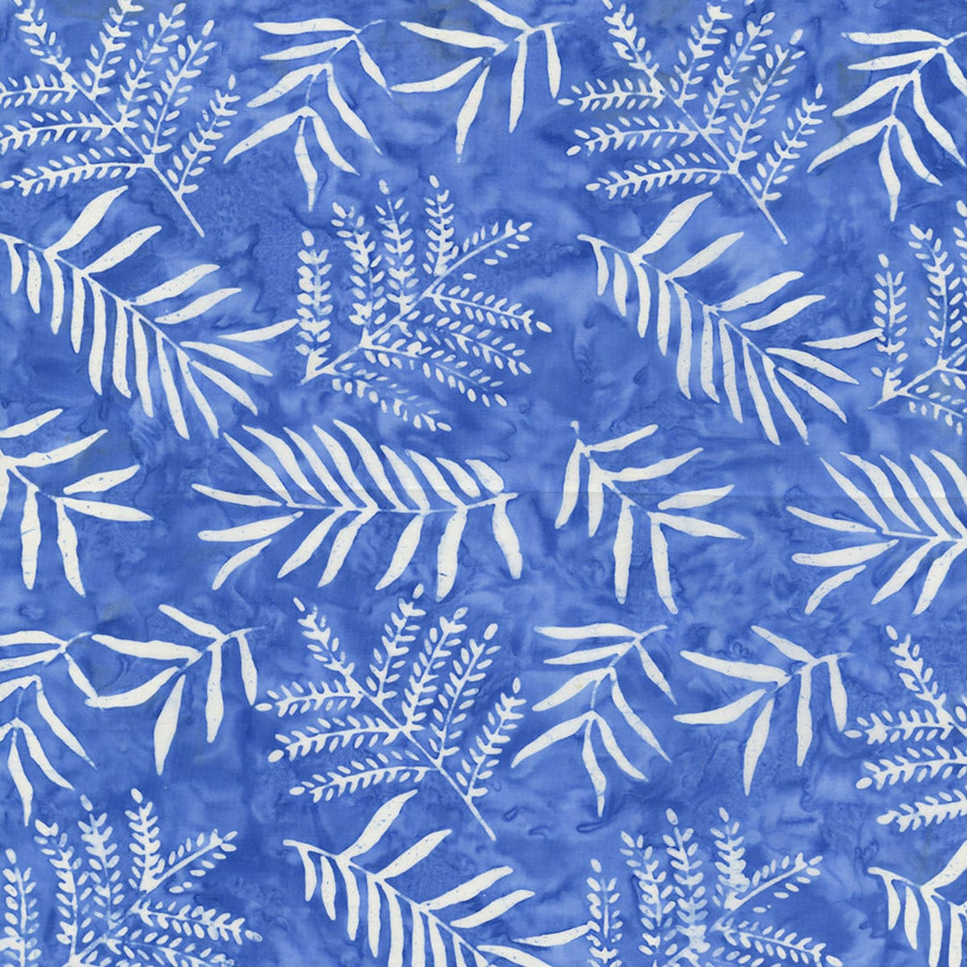 Bluebell Fern | Timeless Treasures | Tonga Batiks Bluebell Collection