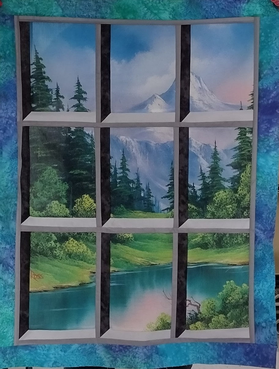 Through the window wall hanging-Quilt Class | July 11th 12-4 PM