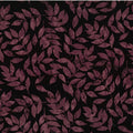 Leaves in Rum Raisin | Cotton Batiks |  Hoffman Fabrics